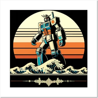 Robots Unleashed: Japanese Soundwave Design T-Shirt Posters and Art